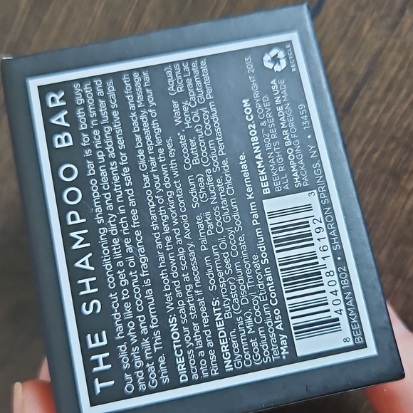 NEW Beekman 1802 Shampoo Bar - Pure Goat Milk - 3.5oz - Picture 7 of 7
